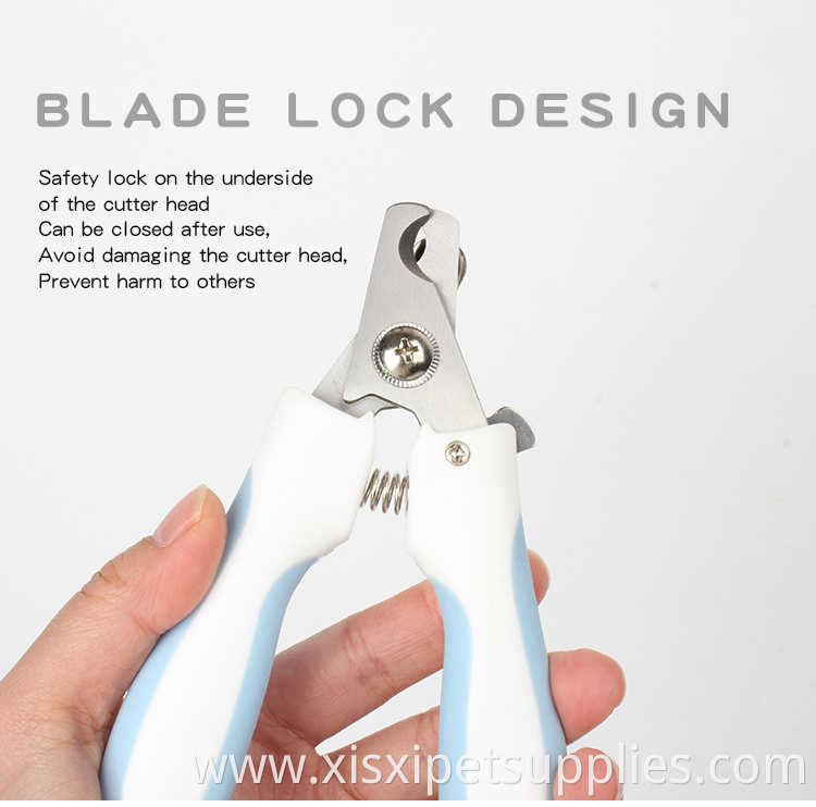Factory Wholesale High Quality Cat Nail Cutter Pet Dog Nail Clipper With Safety Guard